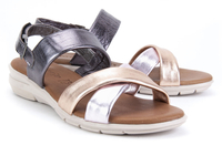 Sandals Tamaris 1-28710-20 966 Pewter Comb