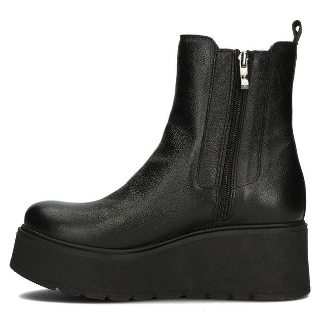 Suede ankle boots Filippo 60390 black