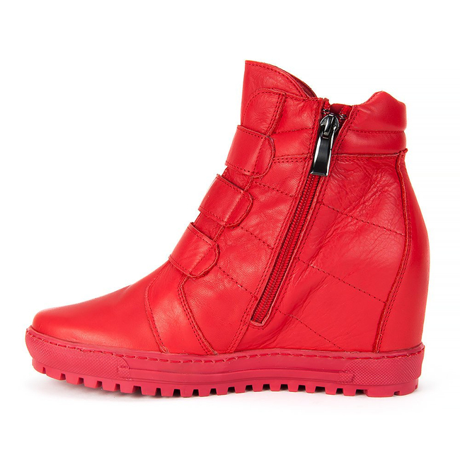 Botki EKSBUT 66-4319-G71-1G czerwony