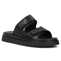 Leather flip-flops Filippo 40439 black