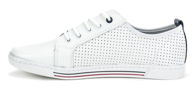 Półbuty Filippo DP008/19 WH white