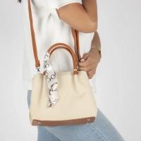 Beige handbag iconik