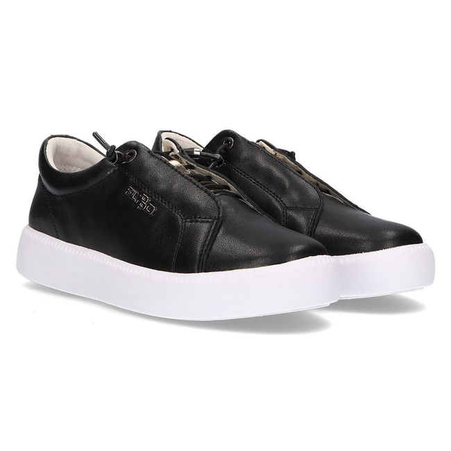 Leather shoes Filippo DP2041/21 BK black