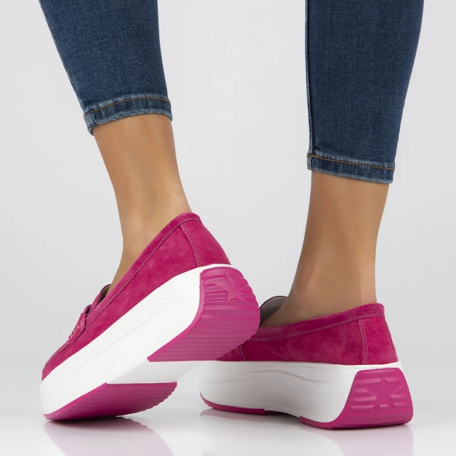 Leather shoes Filippo DP6132/24 FH pink