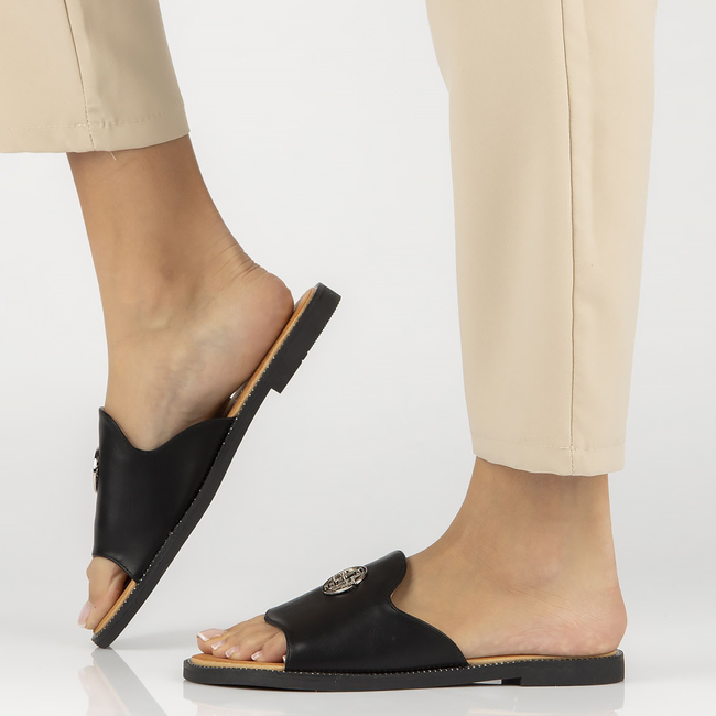 Slippers Filippo DK3668/23 BK black