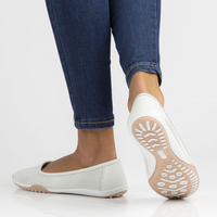 Leather shoes Filippo DP3681/22 WH white