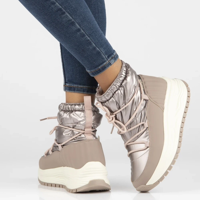 Filippo snow boots with membrane DBT6647/24 GO gold