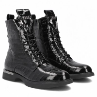 Leather ankle boots Filippo DBT8038/26 BK black