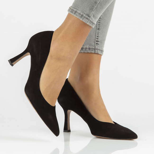 Leather pumps Bravo Moda 0059 black