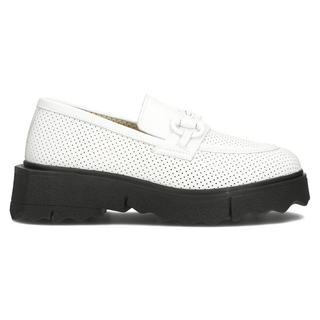 Leather shoes Filippo DP3910/22 WH white