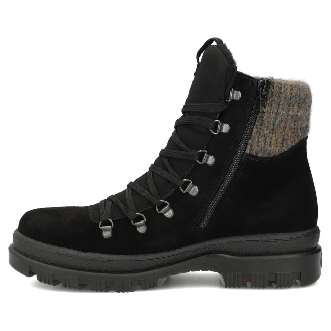 Leather ankle boots Rieker X8200-00 black