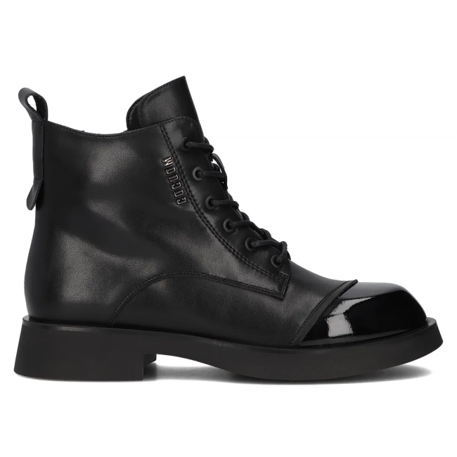 Leather ankle boots Filippo DBT6596/24 BK black