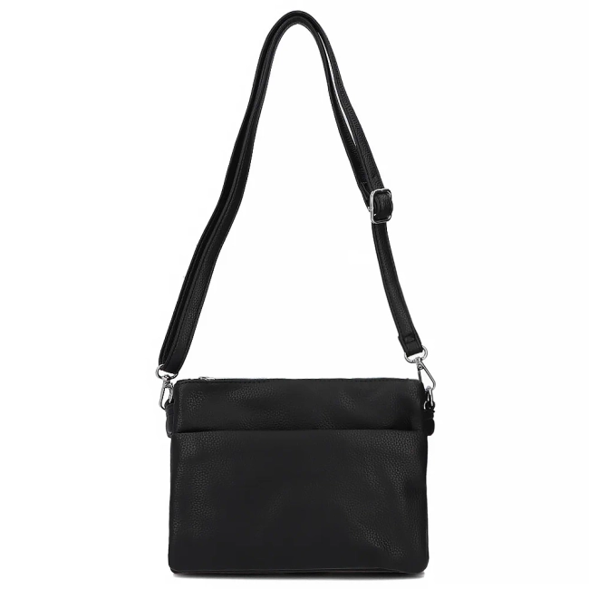 Black handbag raven