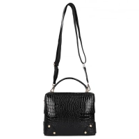Black handheld bag black chic
