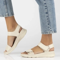 Leather sandals Filippo DS6019/24 BE beige