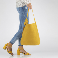 Filippo Hobo bag TD0140/22 YL yellow double-sided
