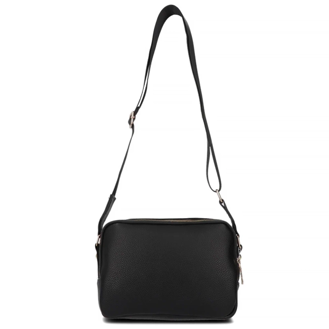 Black shoulderbag charm sombre