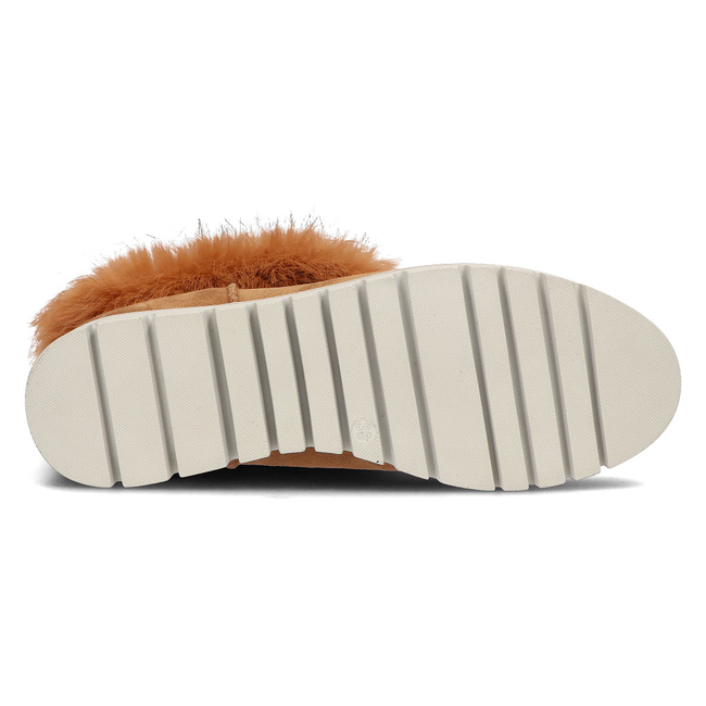 Skórzane botki Filippo 60347 brązowe