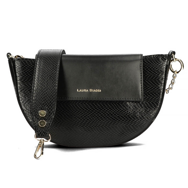 Handbag Messenger Bag Laura Biaggi JS-269 black