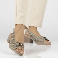 Leather sandals Filippo DS7645/26 MLT multicolor 