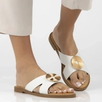 Slippers Filippo DK6923/25 WH white