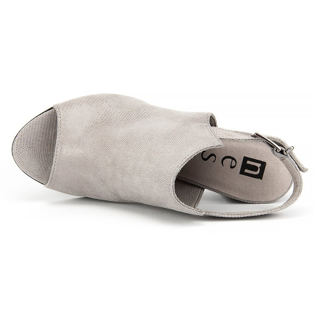 Sandały Nessi 66005 Szary Lizaro