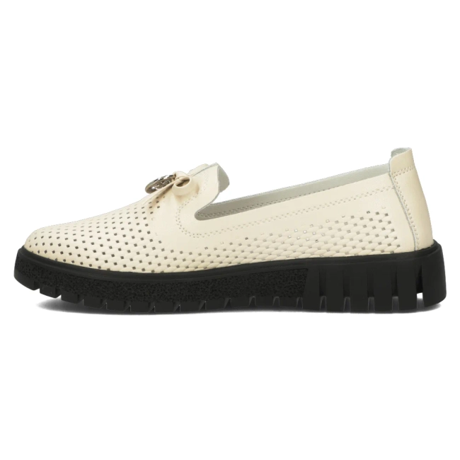 Leather shoes FilippoDP6057/24 BE beige