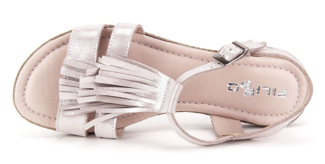 Sandals Filippo 454S Pink Satin