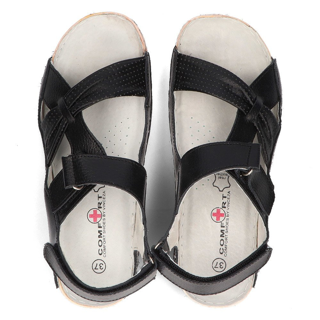 Sandały Vinceza R14-D-SD-233-BK czarne