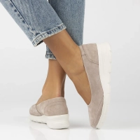 Leather shoes Filippo DP6768/25 BE beige