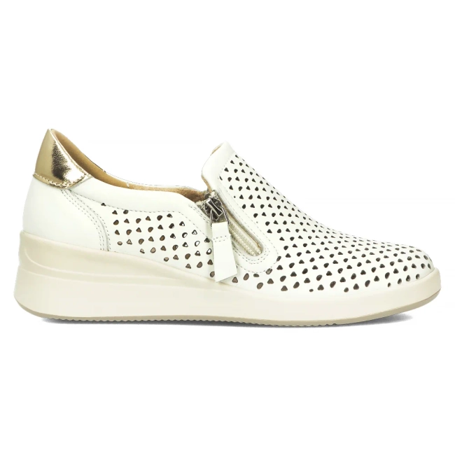 Leather shoes DP6210/24 BE beige