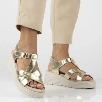 Leather sandals Filippo DS6709/25 GO gold