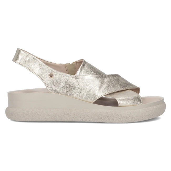 Leather sandals Filippo 40339 gold