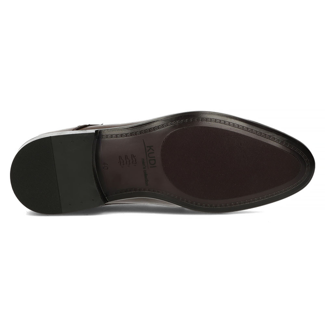 Leather shoes Filippo 3637 brown COFFE