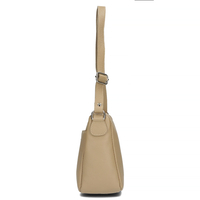 Handbag Toscanio Leather Messenger Bag A59 beige