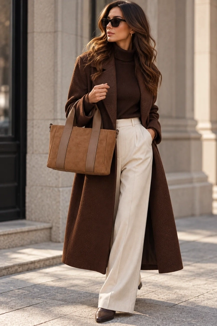 Brown handbag Brianna