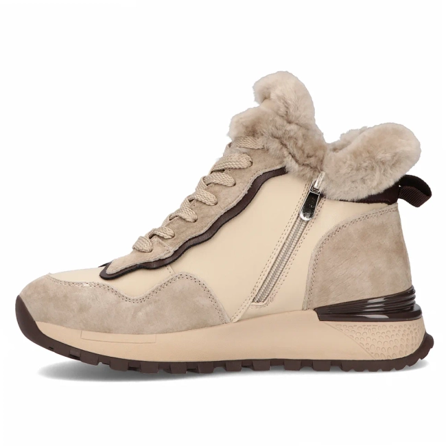 Leather ankle boots Filippo DBT6522/24 BE beige
