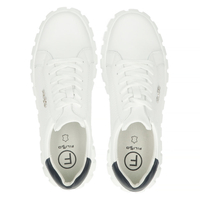 Leather Sneakers Filippo MP946/23 WH white