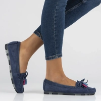 Leather loafers Filippo DP6136/24 NV navy