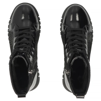 Skórzane botki Filippo DBT8073/26 BK L czarne