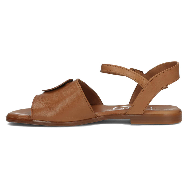 Leather sandals Filippo DS3900/22 BR brown