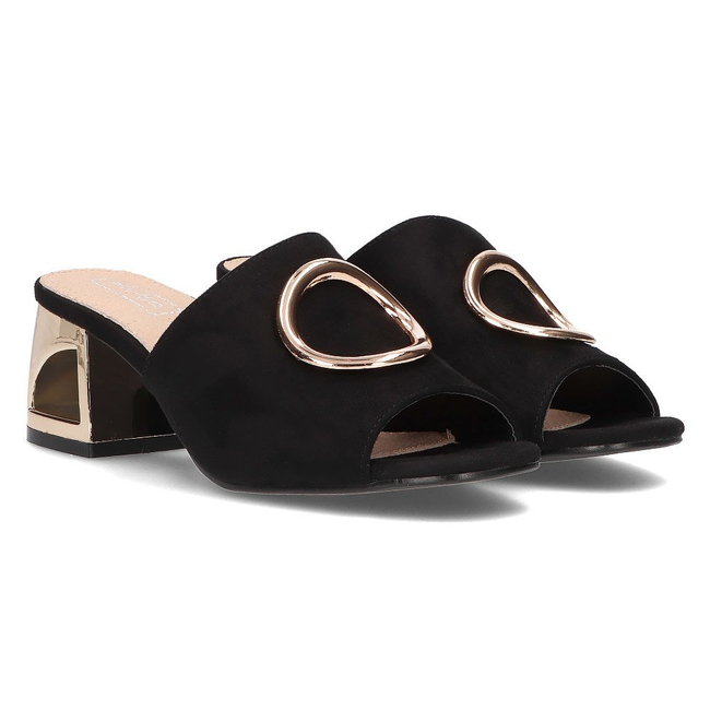 Slippers Filippo DK2088/21 BK black