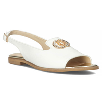 Leather sandals Filippo 116 white