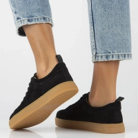 Leather shoes Filippo DP6129/24 BK black