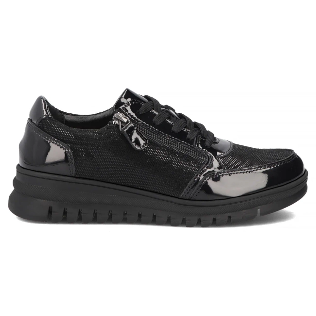 Leather shoes Filippo DP8105/26 BK black