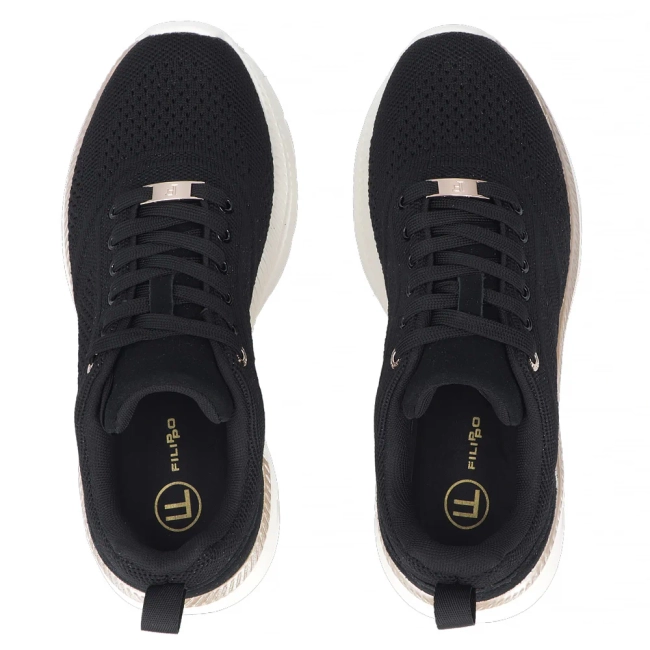 Sneakersy Filippo DP7765/26 BK czarne