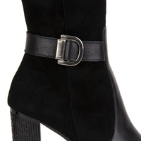 Kozaki Filippo 1403 Czarny Zamsz