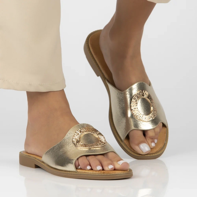 Flip-flops Filippo DK6906/25 GO gold