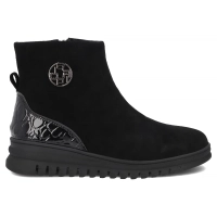 Leather ankle boots Filippo DBT8074/26 BK black