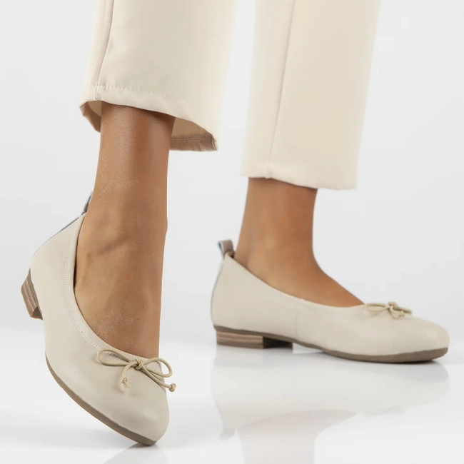 Leather shoes Filippo DP6249/24 BE beige